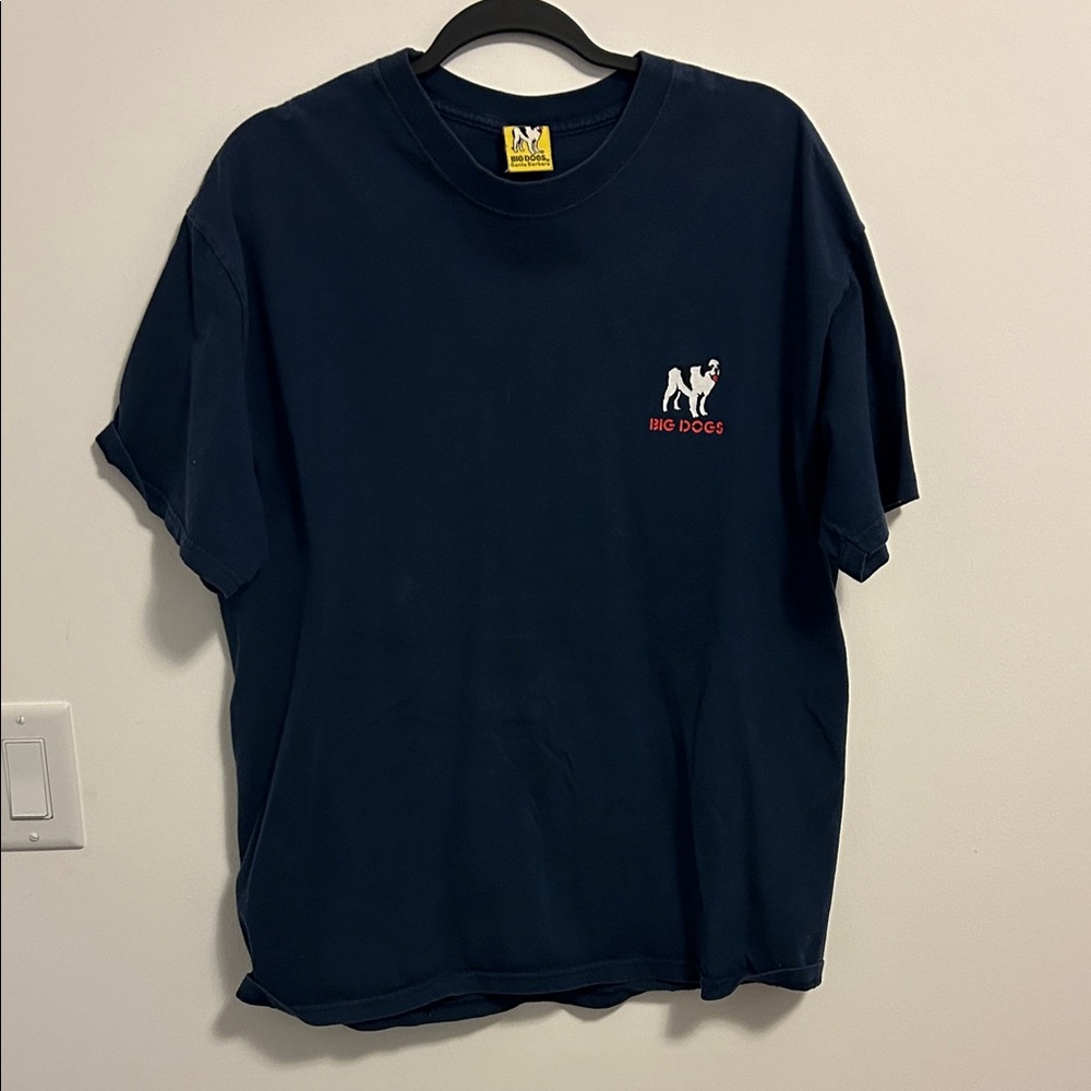 Big Dogs Dark Blue Short Sleeve Tee